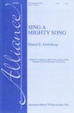 Sing a Mighty Song SATB choral sheet music cover